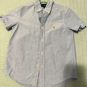 Polo by Ralph Lauren Linen Button Down Shirt Boys Size 7